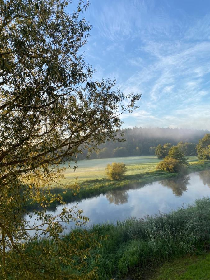 Idyllische Ferienwohnungen In Mossendorf Blick Zur Naab Burglengenfeld Exterior foto
